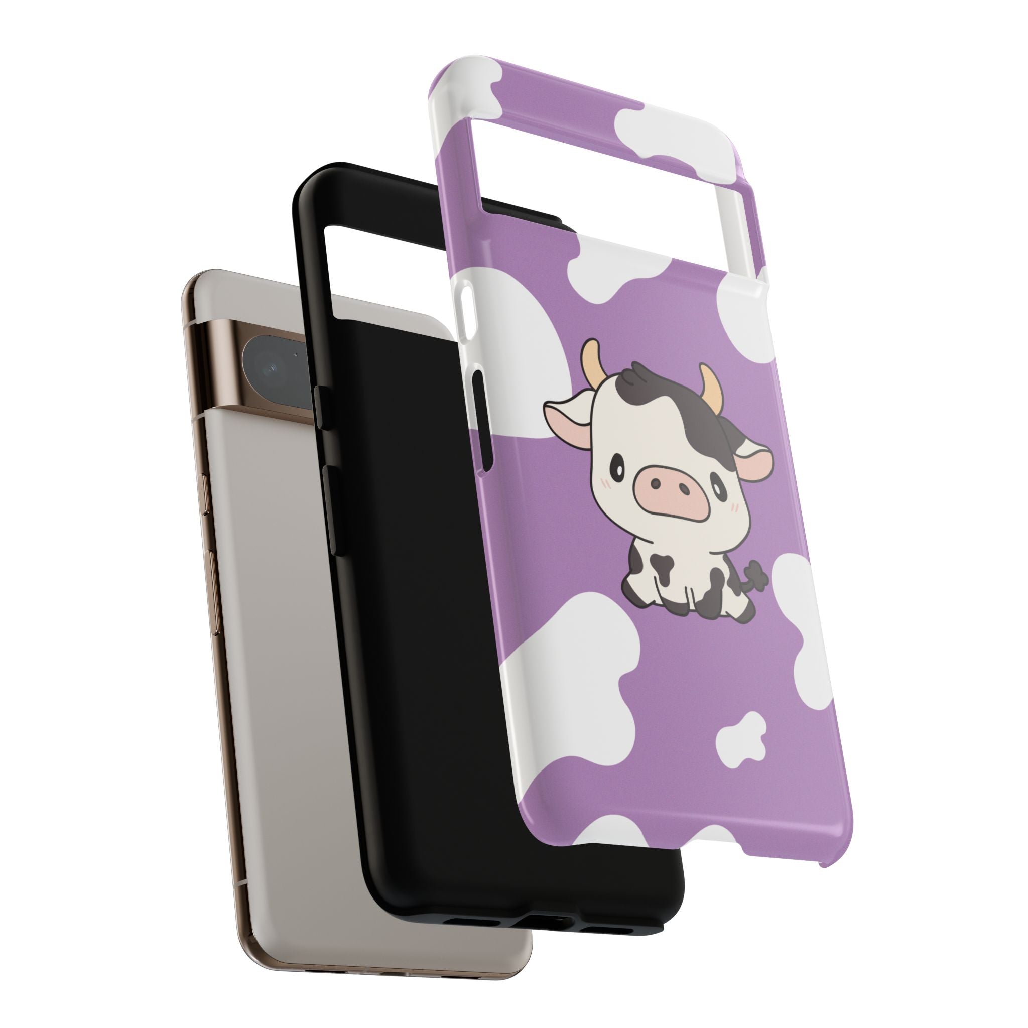 Lavender Moo-d Aesthetic Phone Case — Pastel Purple Design