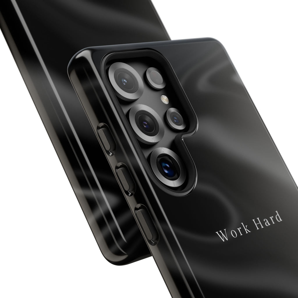 Work Hard Phone Case — Executive Hustle Aesthetic Cover