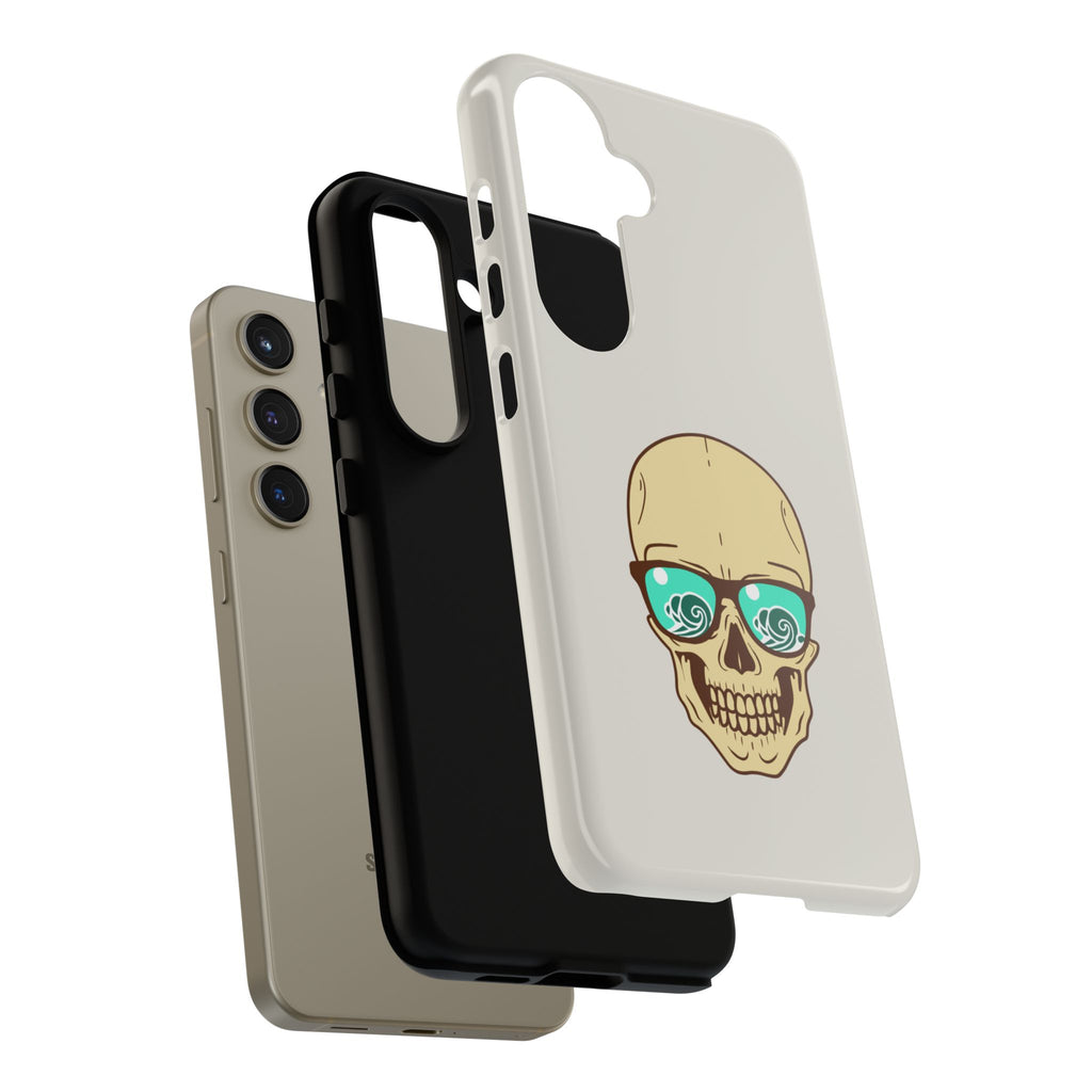 Skeleton Phone Case — Dark Aesthetic Gothic Design