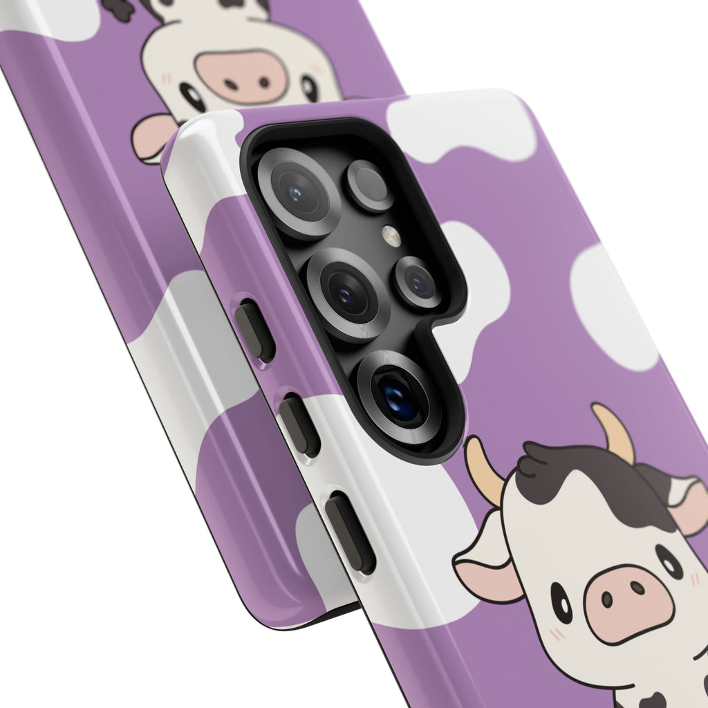 Lavender Moo-d Aesthetic Phone Case — Pastel Purple Design