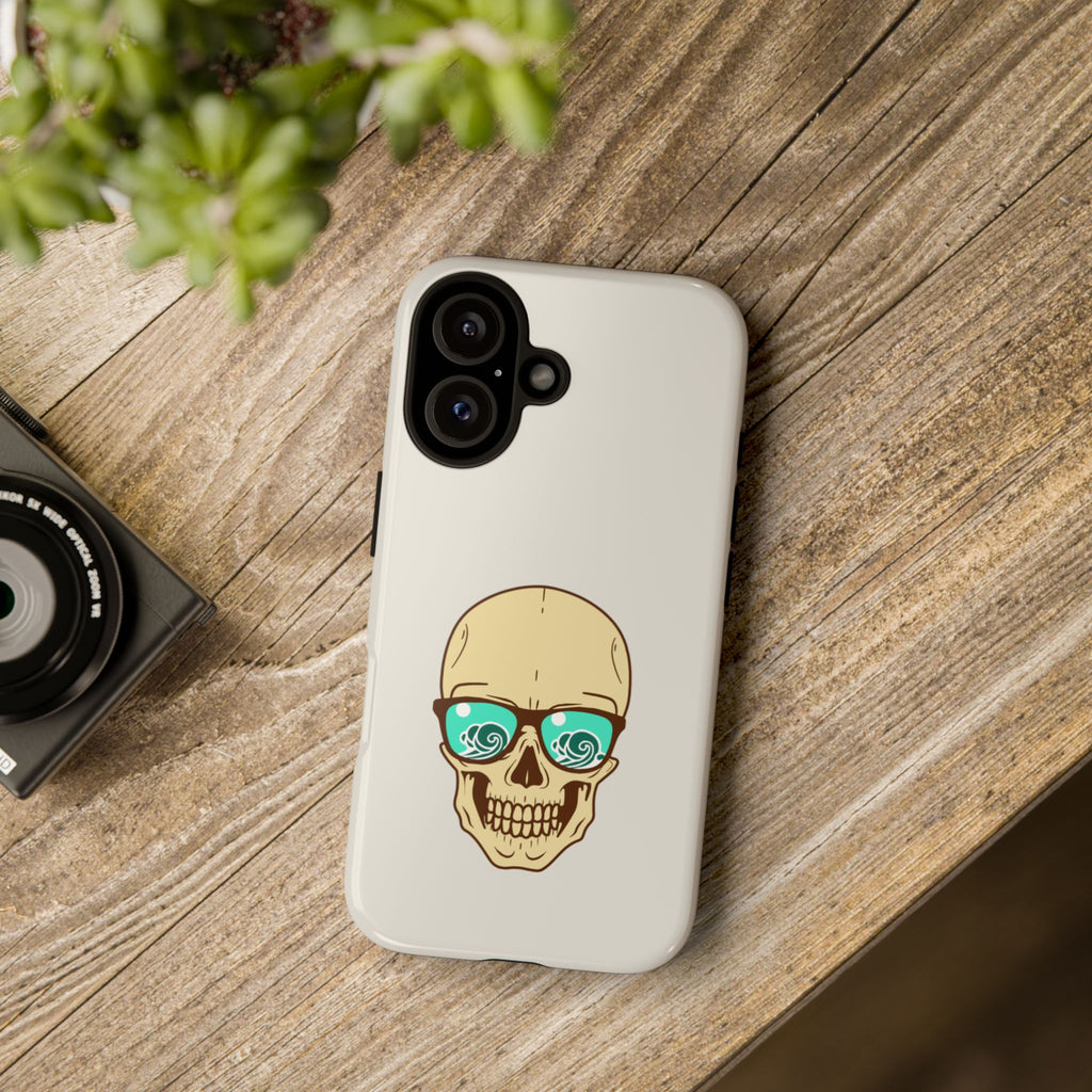 Skeleton Phone Case — Dark Aesthetic Gothic Design