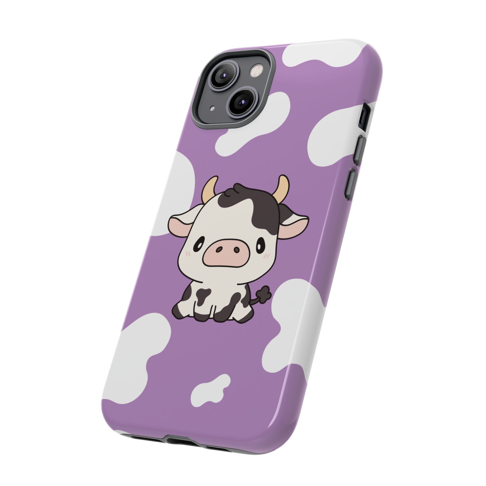 Lavender Moo-d Aesthetic Phone Case — Pastel Purple Design
