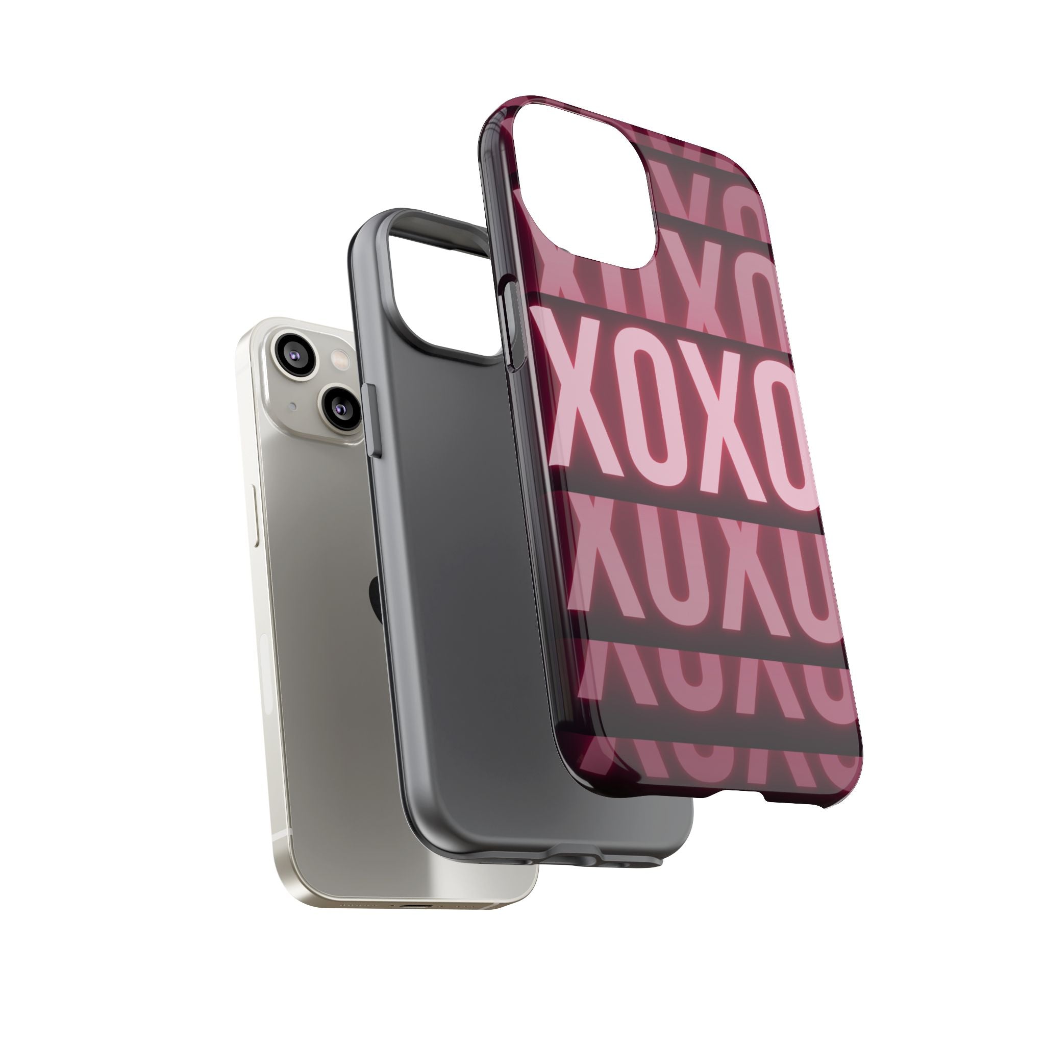 Neon Affection Phone Case — Glow Dark Aesthetic Cover