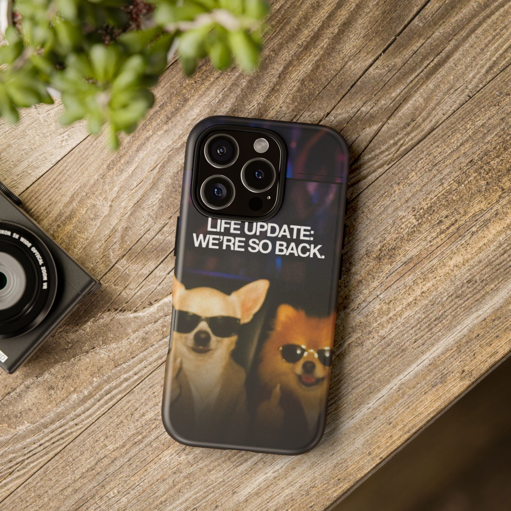 Life Update We're So Back Phone Cas