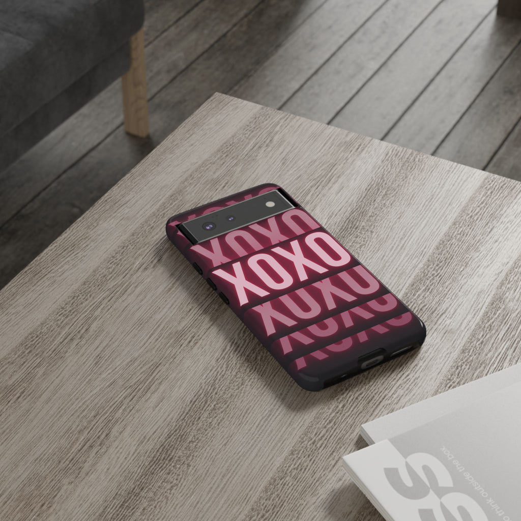 Neon Affection Phone Case — Glow Dark Aesthetic Cover