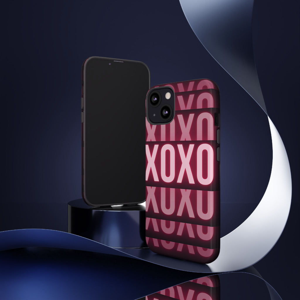 Neon Affection Phone Case — Glow Dark Aesthetic Cover