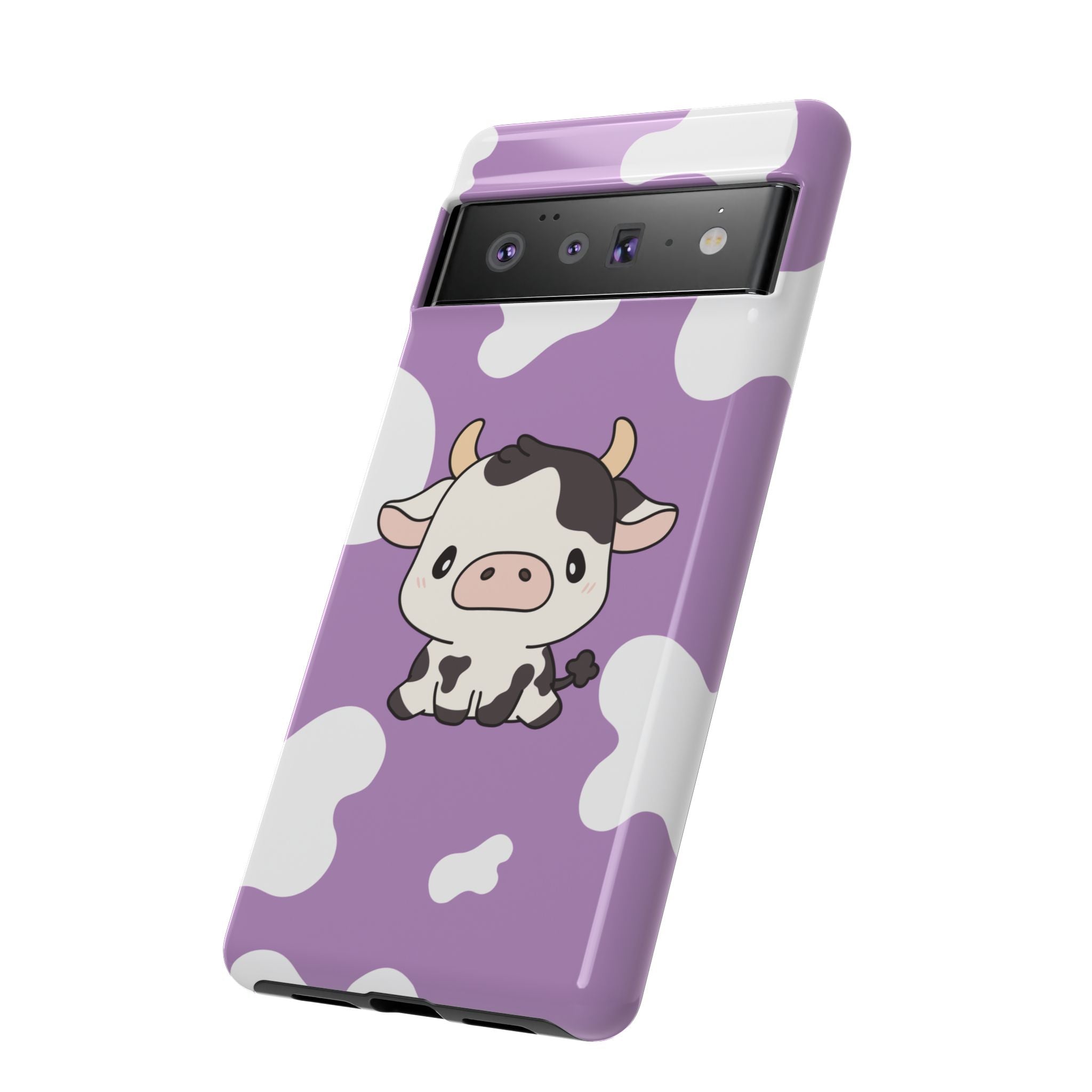 Lavender Moo-d Aesthetic Phone Case — Pastel Purple Design