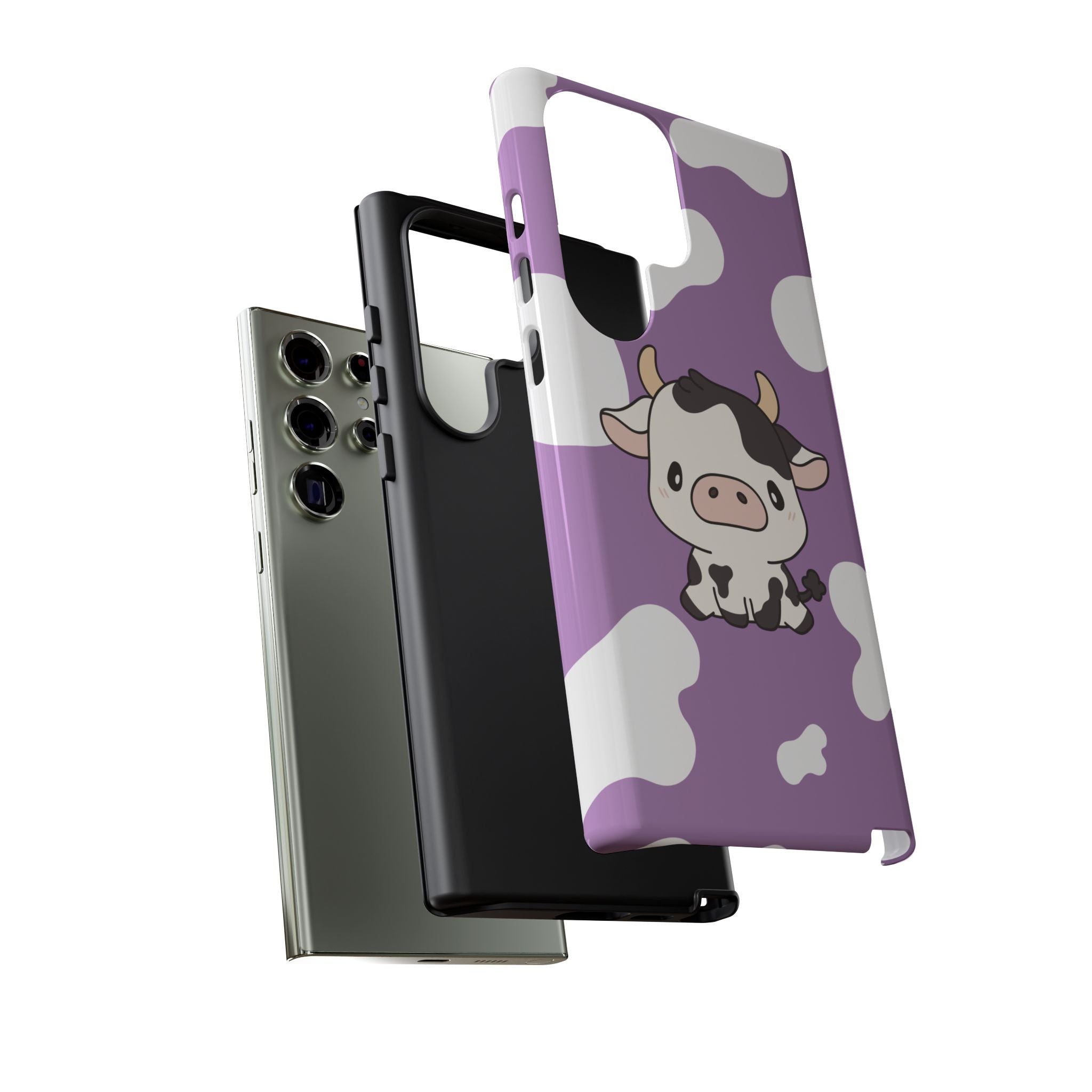 Lavender Moo-d Aesthetic Phone Case — Pastel Purple Design