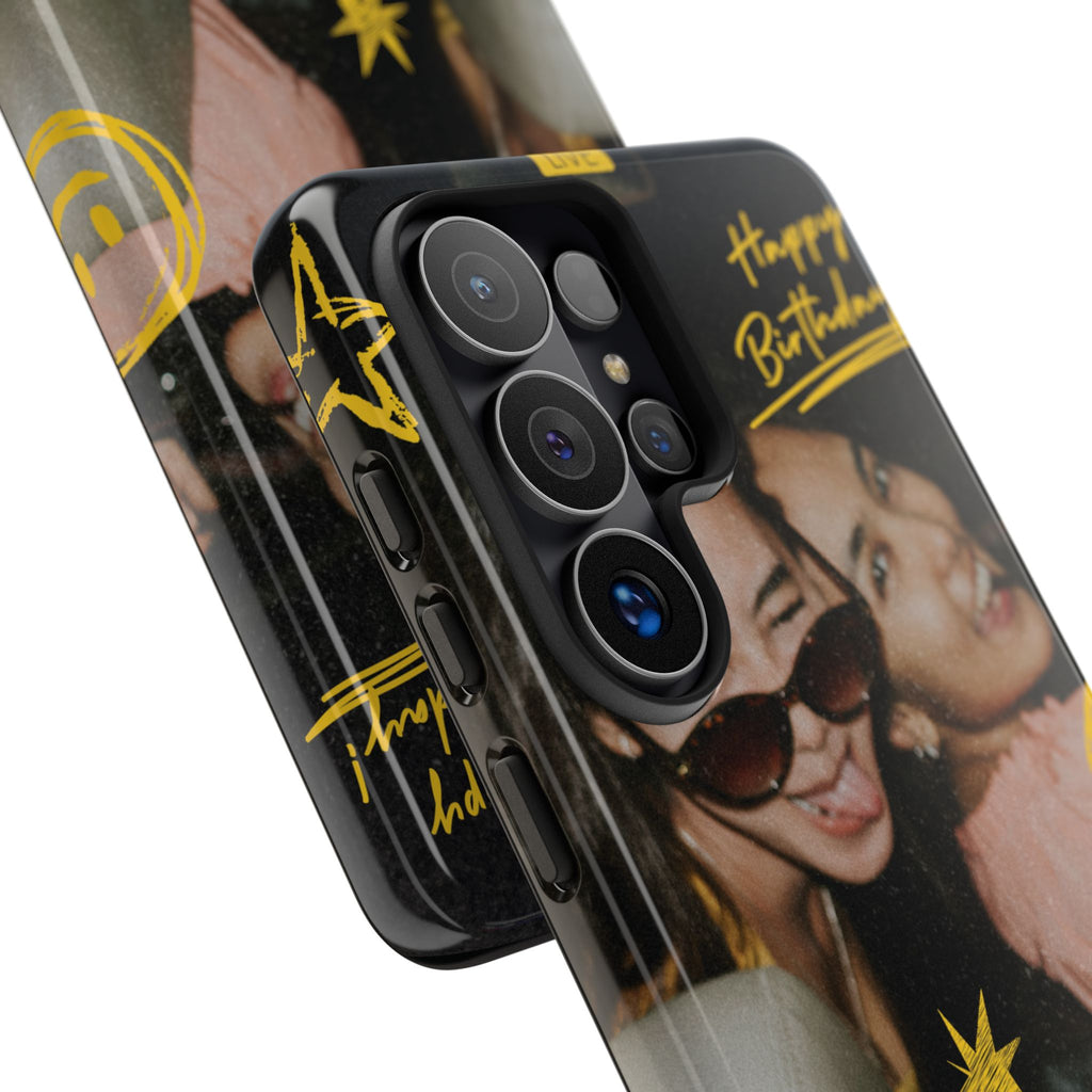 Happy Birthday Custom Photo Case