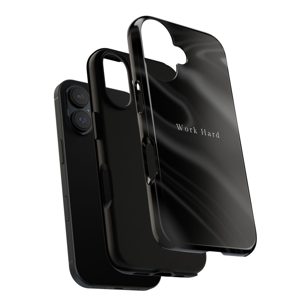 Work Hard Phone Case — Executive Hustle Aesthetic Cover