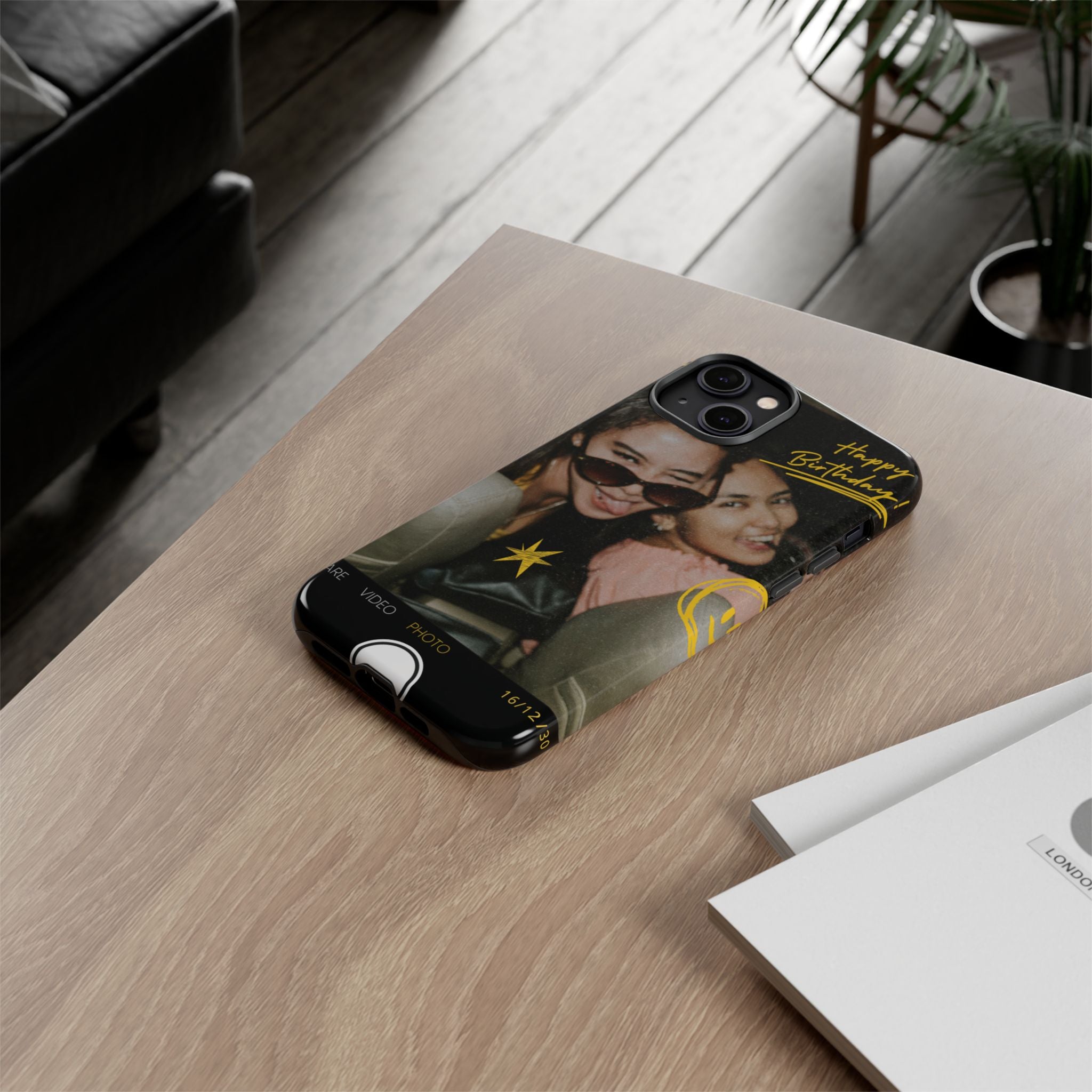 Happy Birthday Custom Photo Case