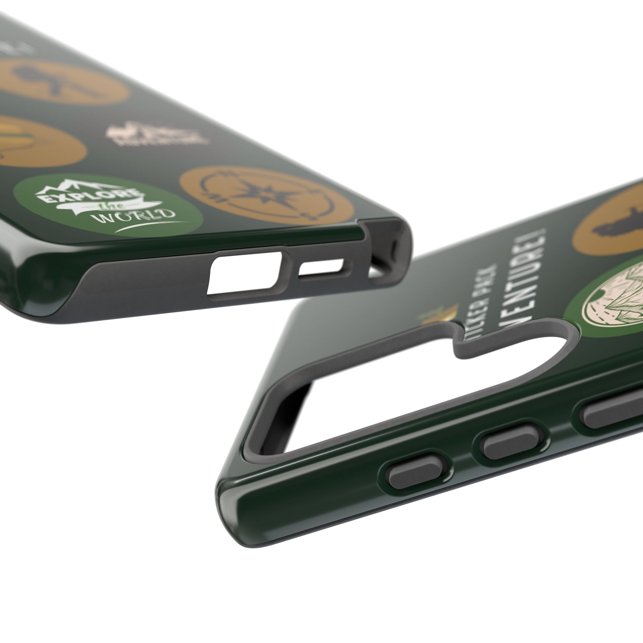 Adventure Hiking Phone Case — Outdoor Sticker Design
