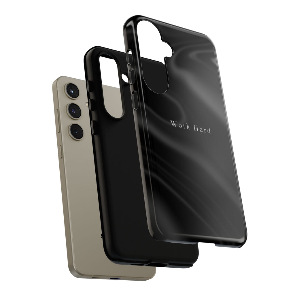 Work Hard Phone Case — Executive Hustle Aesthetic Cover