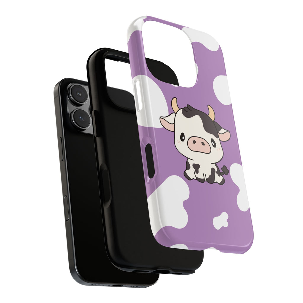 Lavender Moo-d Aesthetic Phone Case — Pastel Purple Design