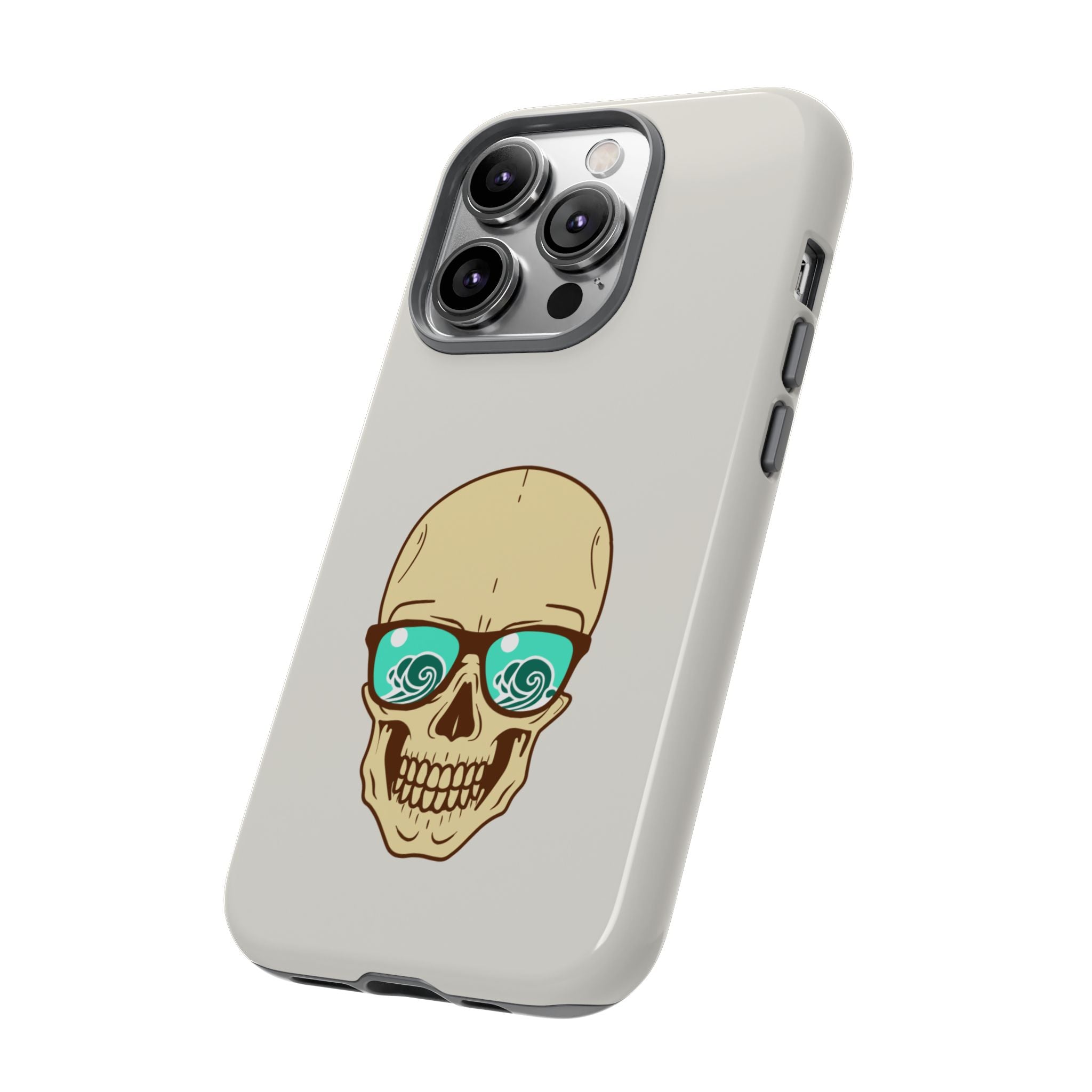 Skeleton Phone Case — Dark Aesthetic Gothic Design
