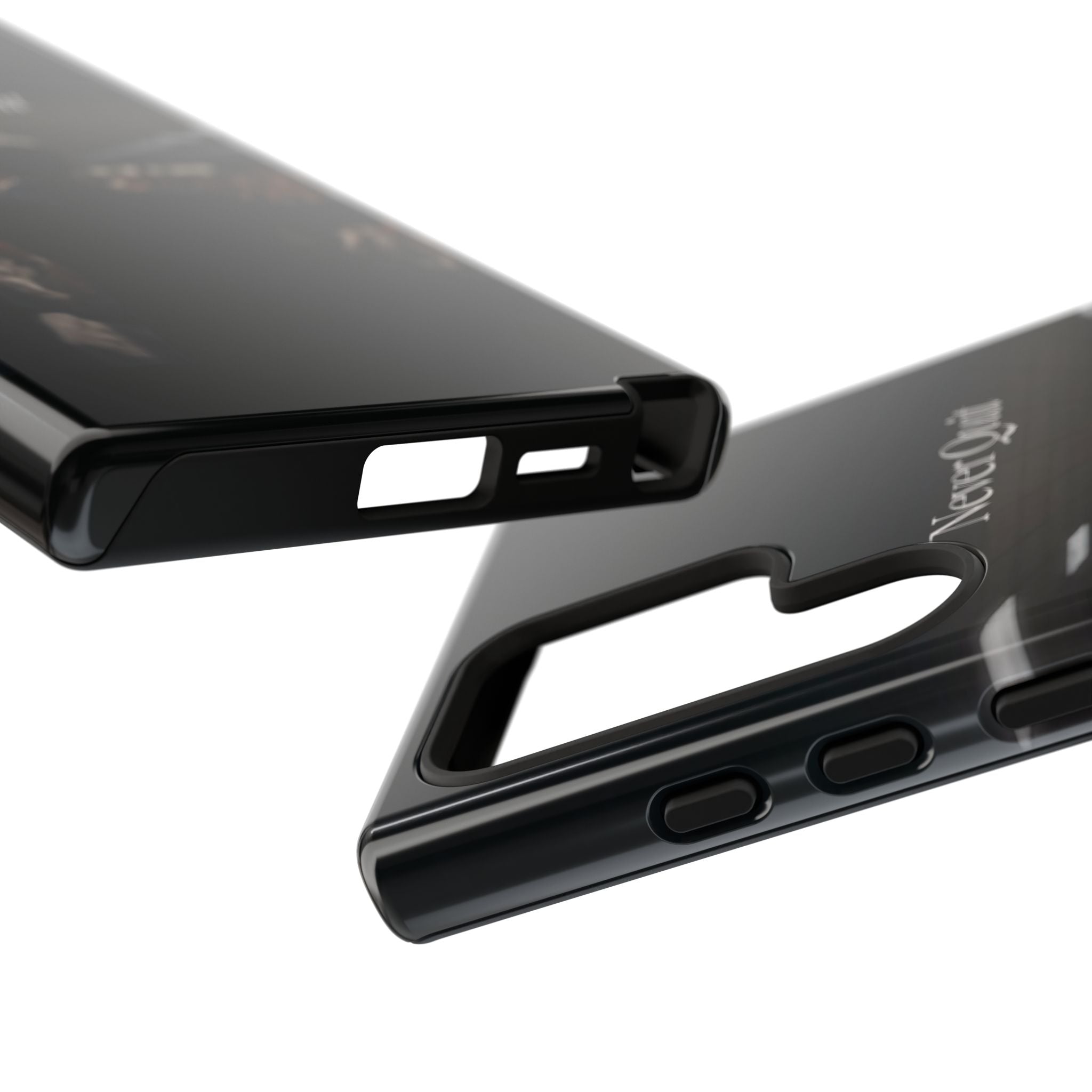 Never Quit Phone Case — Leader Crowd Dark Inspirational