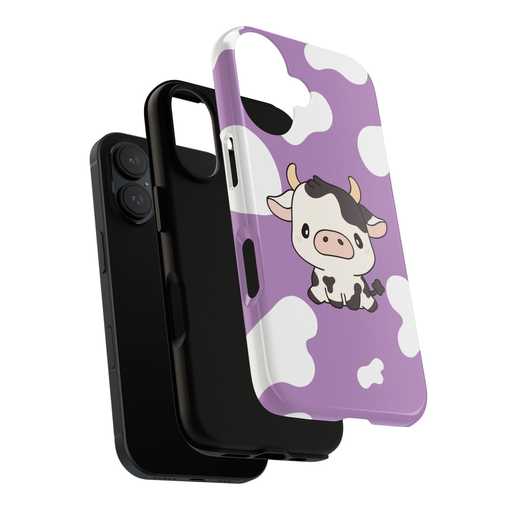 Lavender Moo-d Aesthetic Phone Case — Pastel Purple Design