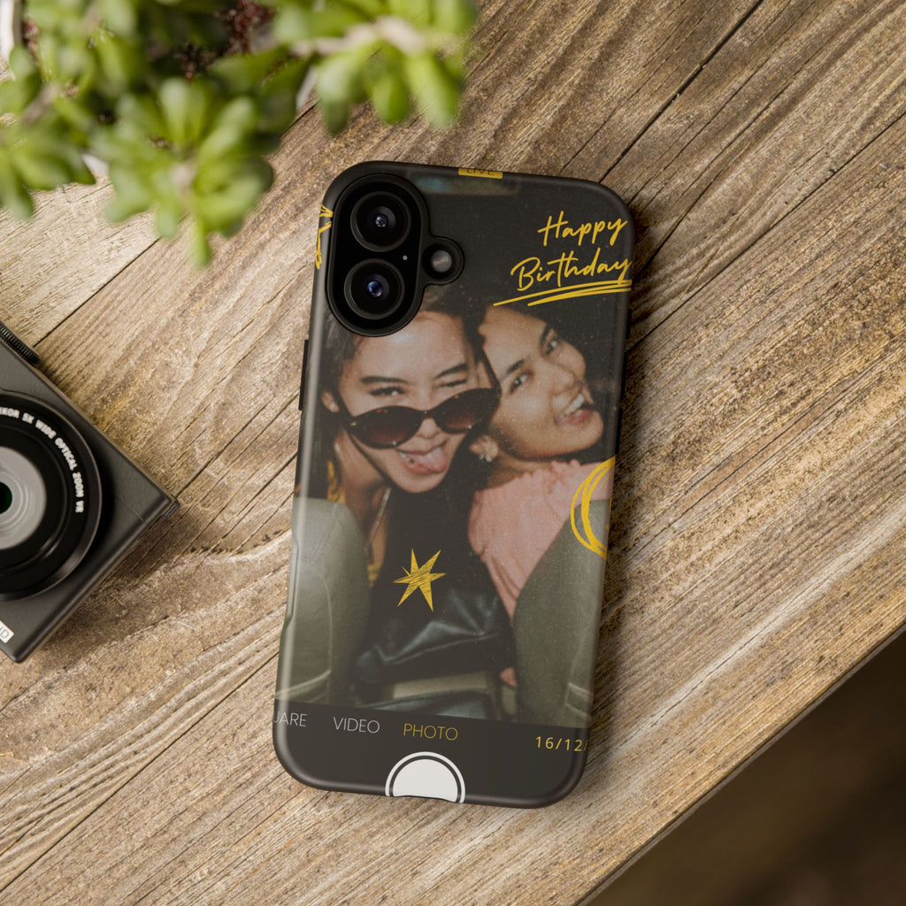 Happy Birthday Custom Photo Case