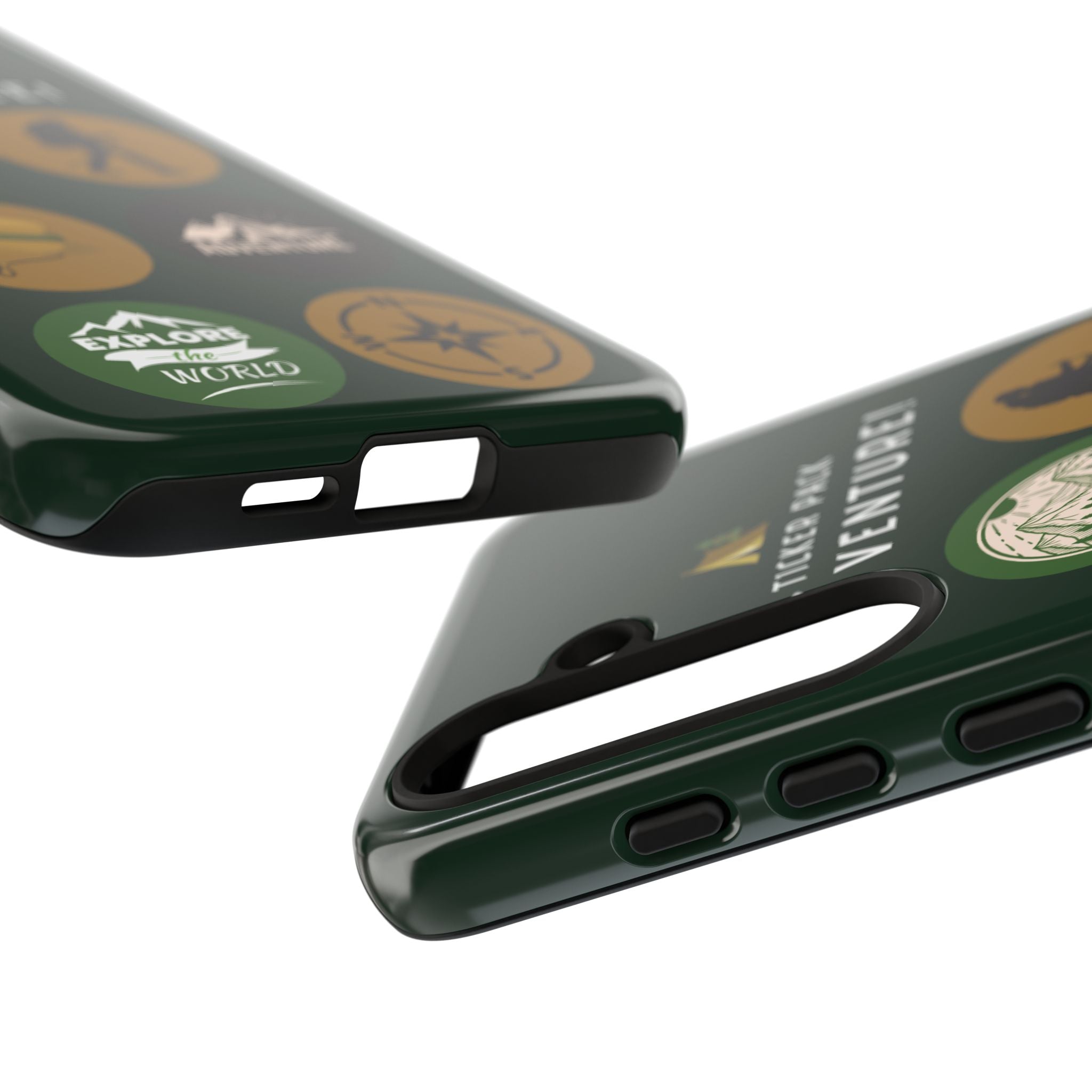 Adventure Hiking Phone Case — Outdoor Sticker Design