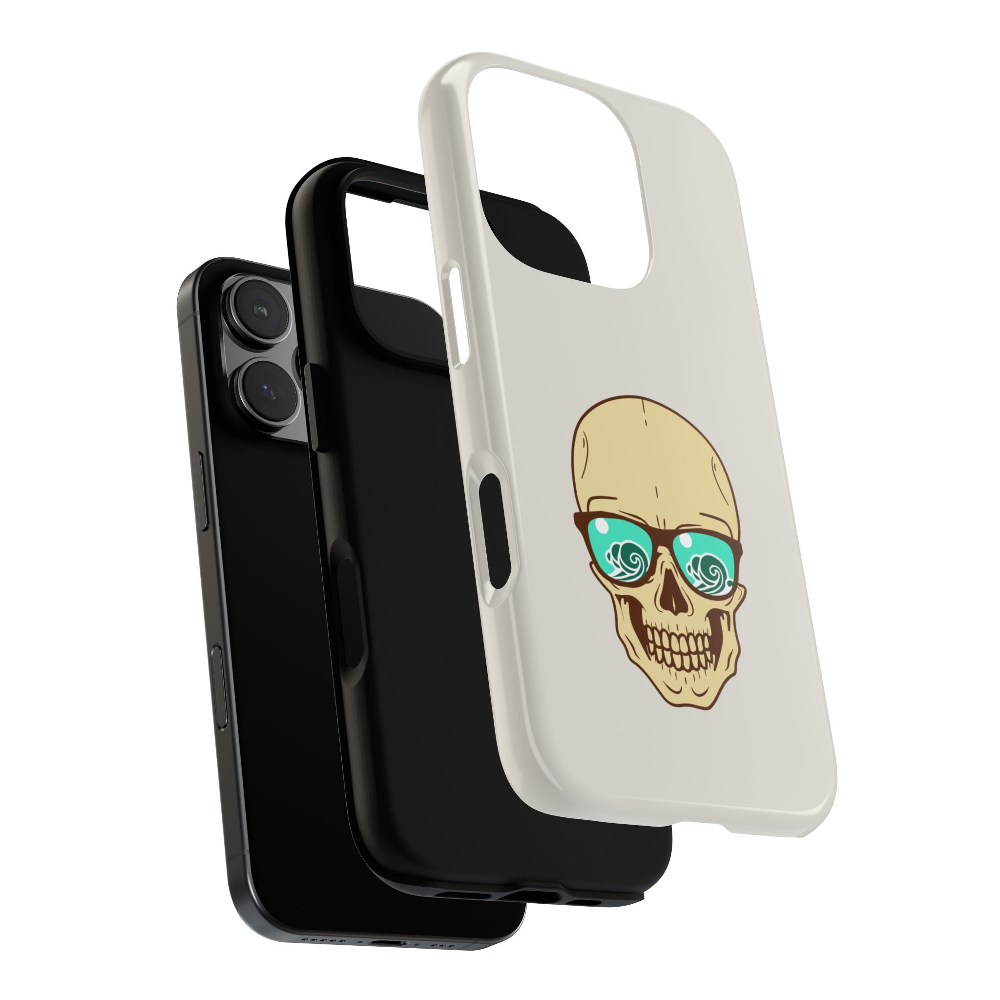 Skeleton Phone Case — Dark Aesthetic Gothic Design