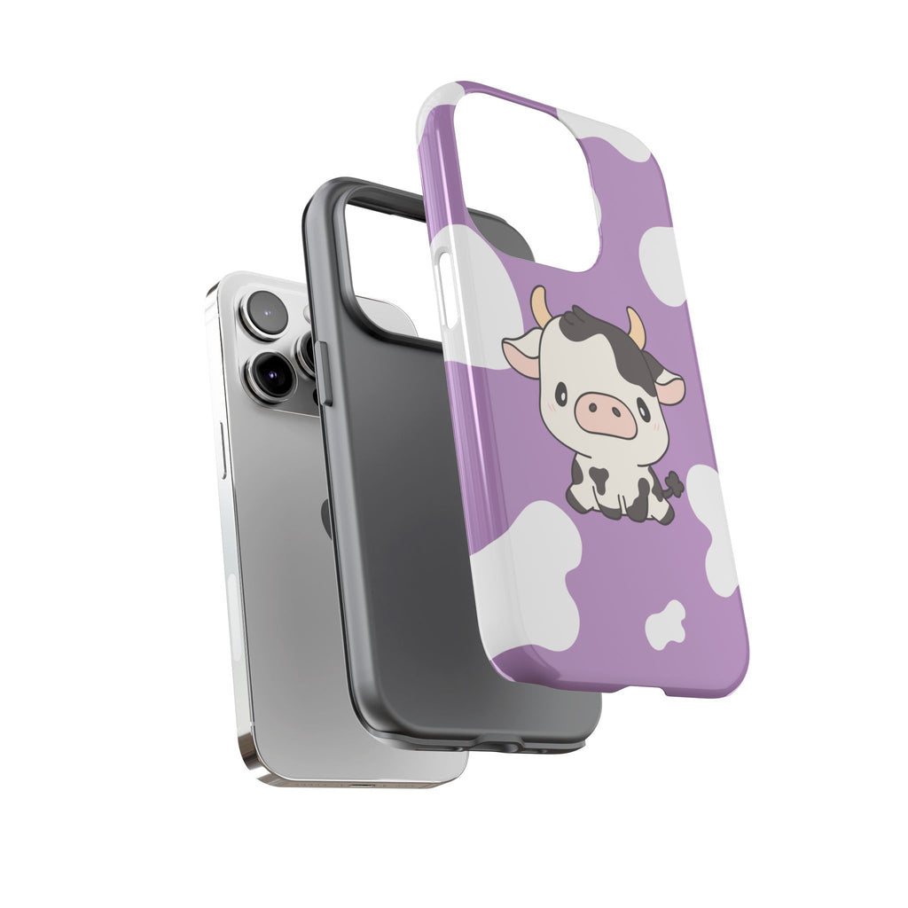 Lavender Moo-d Aesthetic Phone Case — Pastel Purple Design
