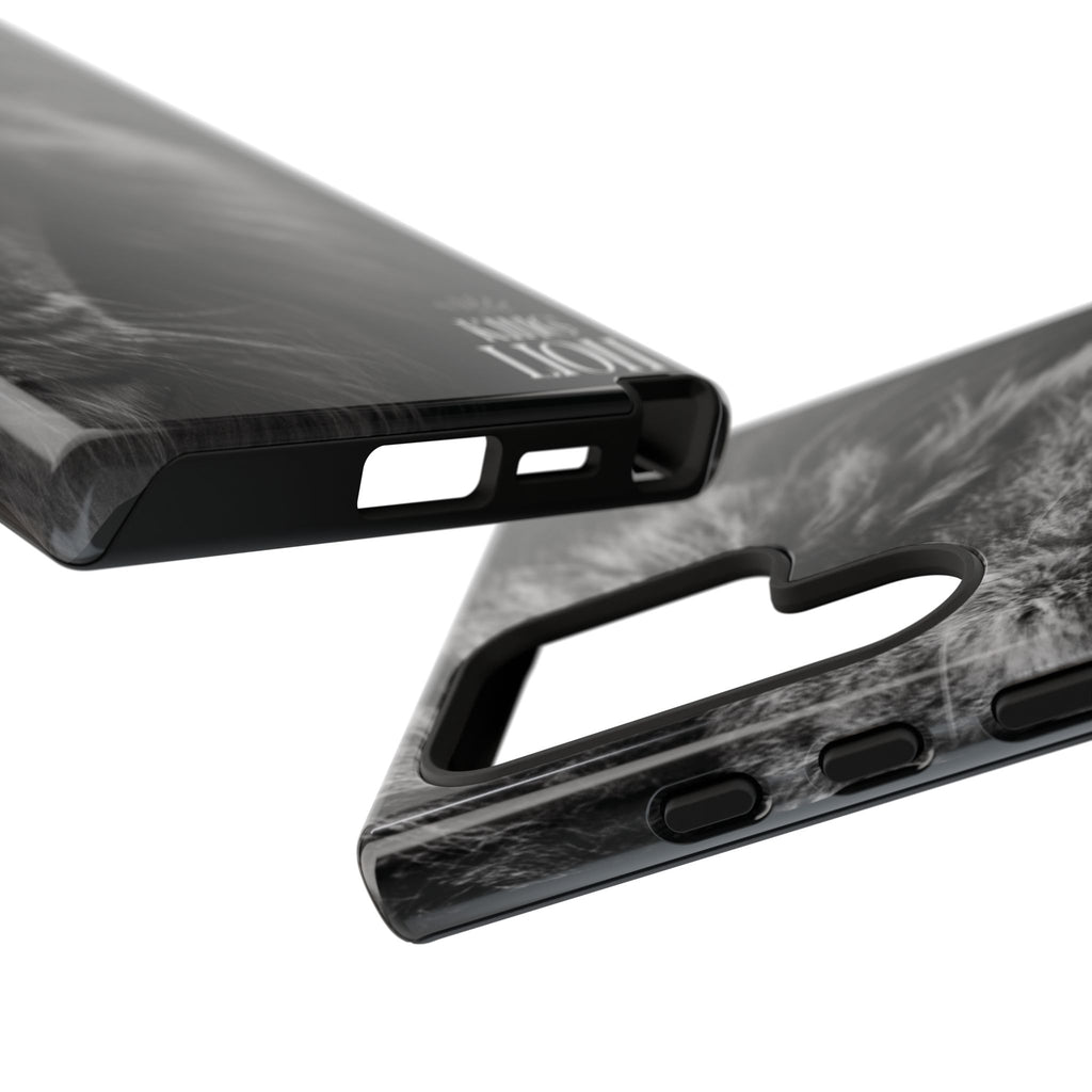 King Lion Phone Case — Majestic Wildlife Aesthetic Cover
