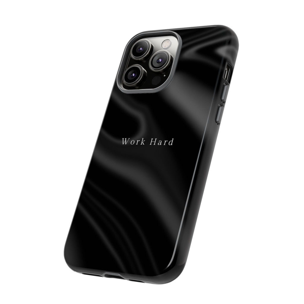 Work Hard Phone Case — Executive Hustle Aesthetic Cover