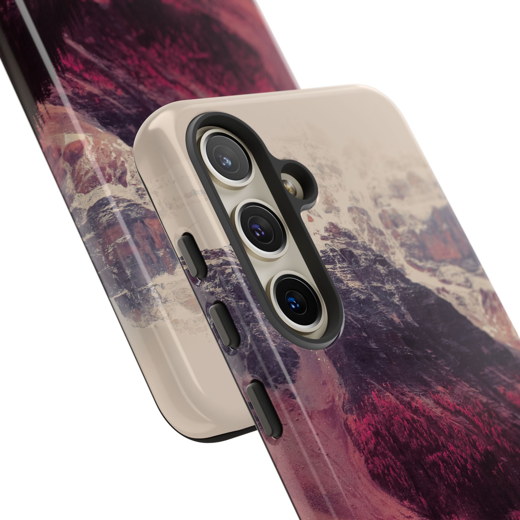 PEAK Motivational Phone Case — Word Art Minimal Design
