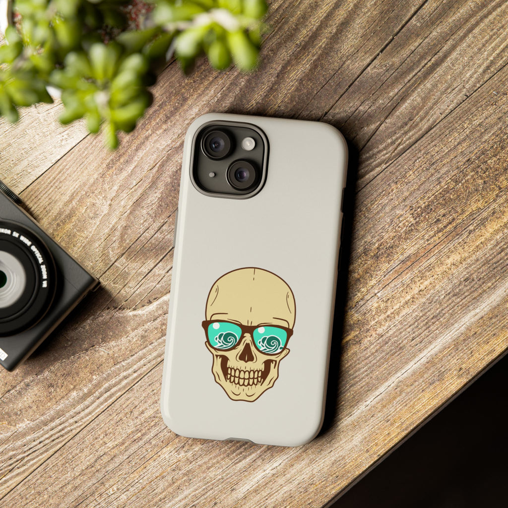 Skeleton Phone Case — Dark Aesthetic Gothic Design