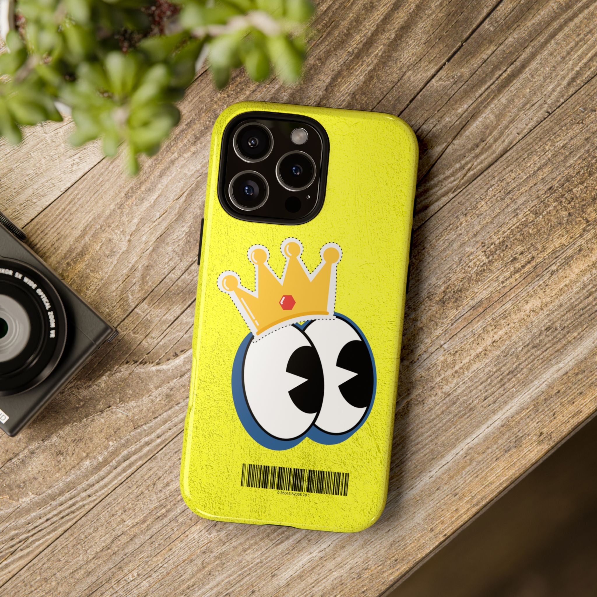 Royal Rebel Phone Case — Bold Attitude Aesthetic Cover