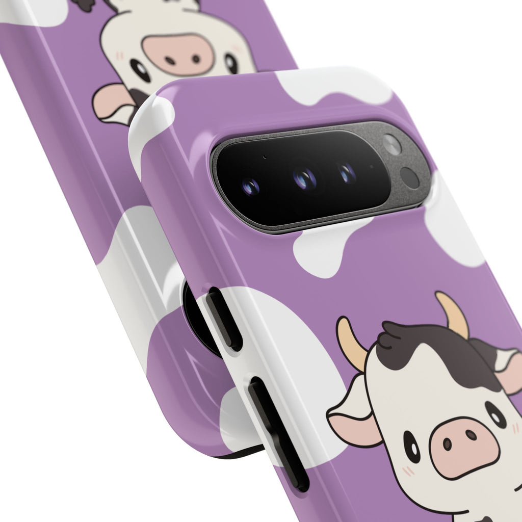 Lavender Moo-d Aesthetic Phone Case — Pastel Purple Design