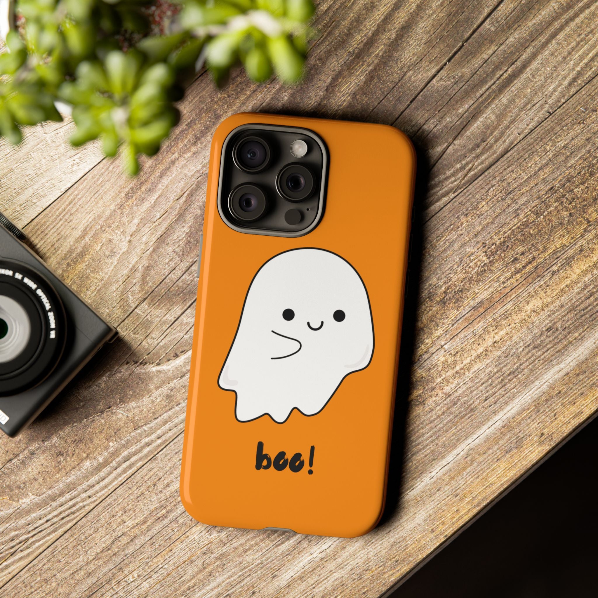 Friendly Fright Phone Case — Halloween Cute Ghost Design