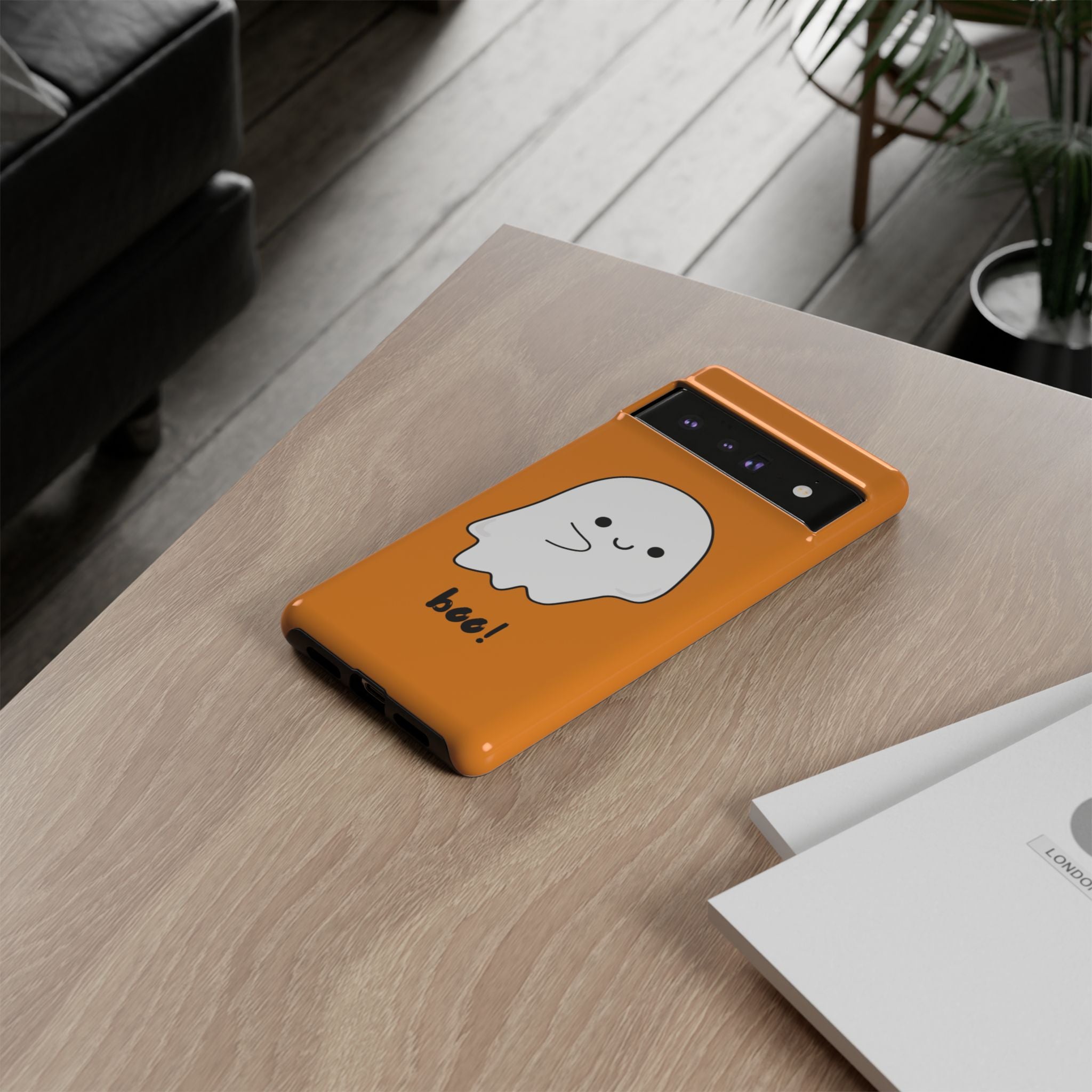 Friendly Fright Phone Case — Halloween Cute Ghost Design