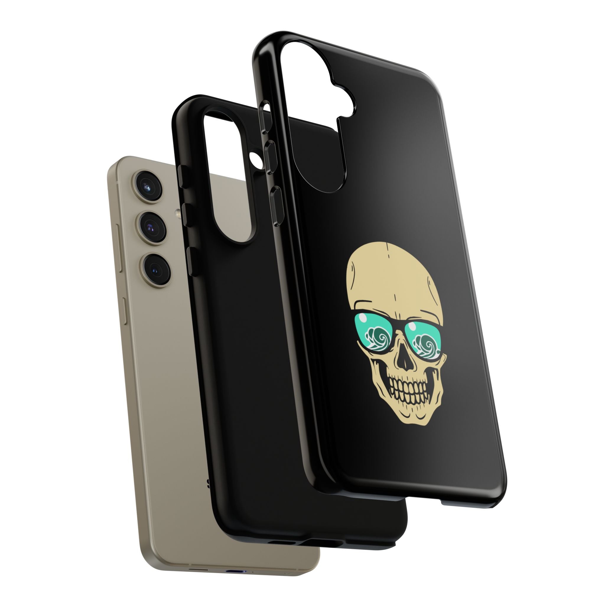 Midnight Voyager Phone Case — Dark Space Travel Design