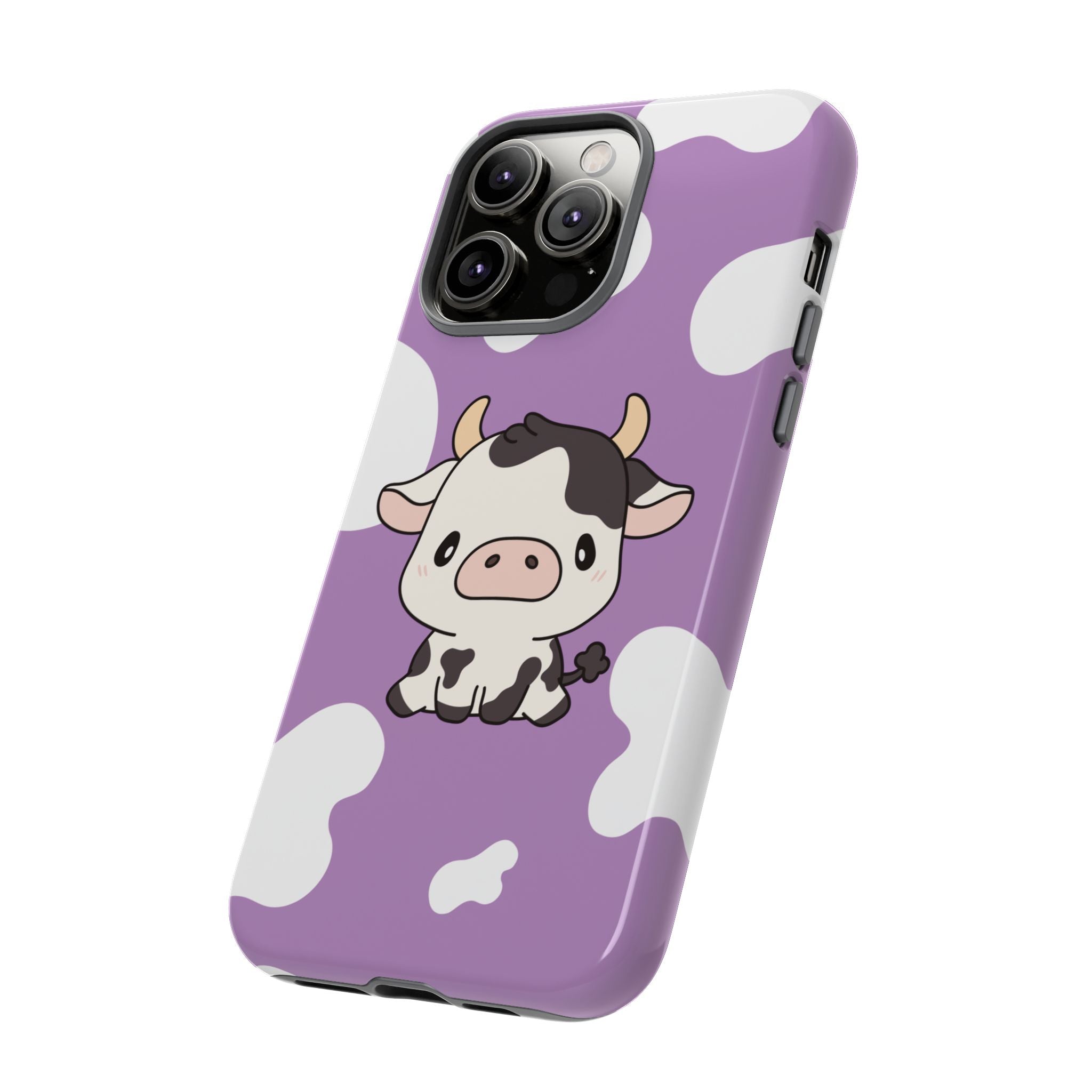 Lavender Moo-d Aesthetic Phone Case — Pastel Purple Design