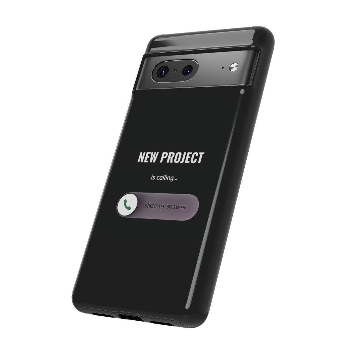 New Project Is Calling Phone Case — Entrepreneur Dark Bold