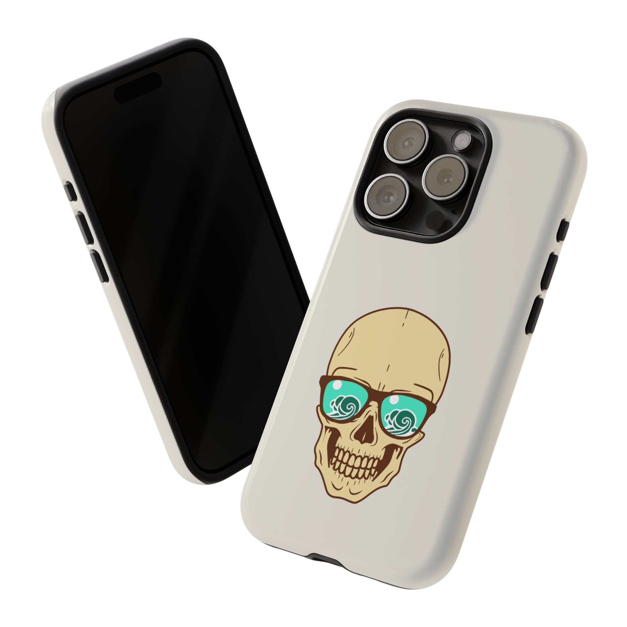 Skeleton Phone Case — Dark Aesthetic Gothic Design