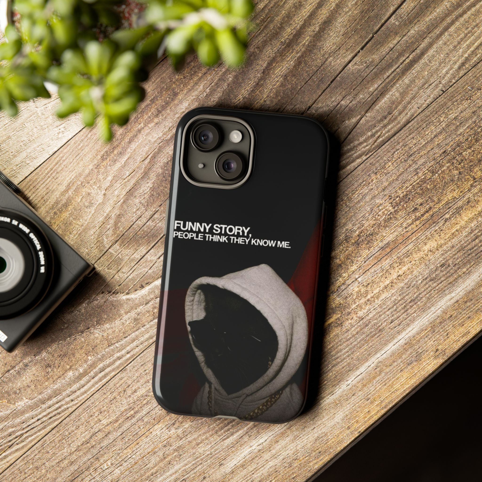 People Think They Know Me Phone Case
