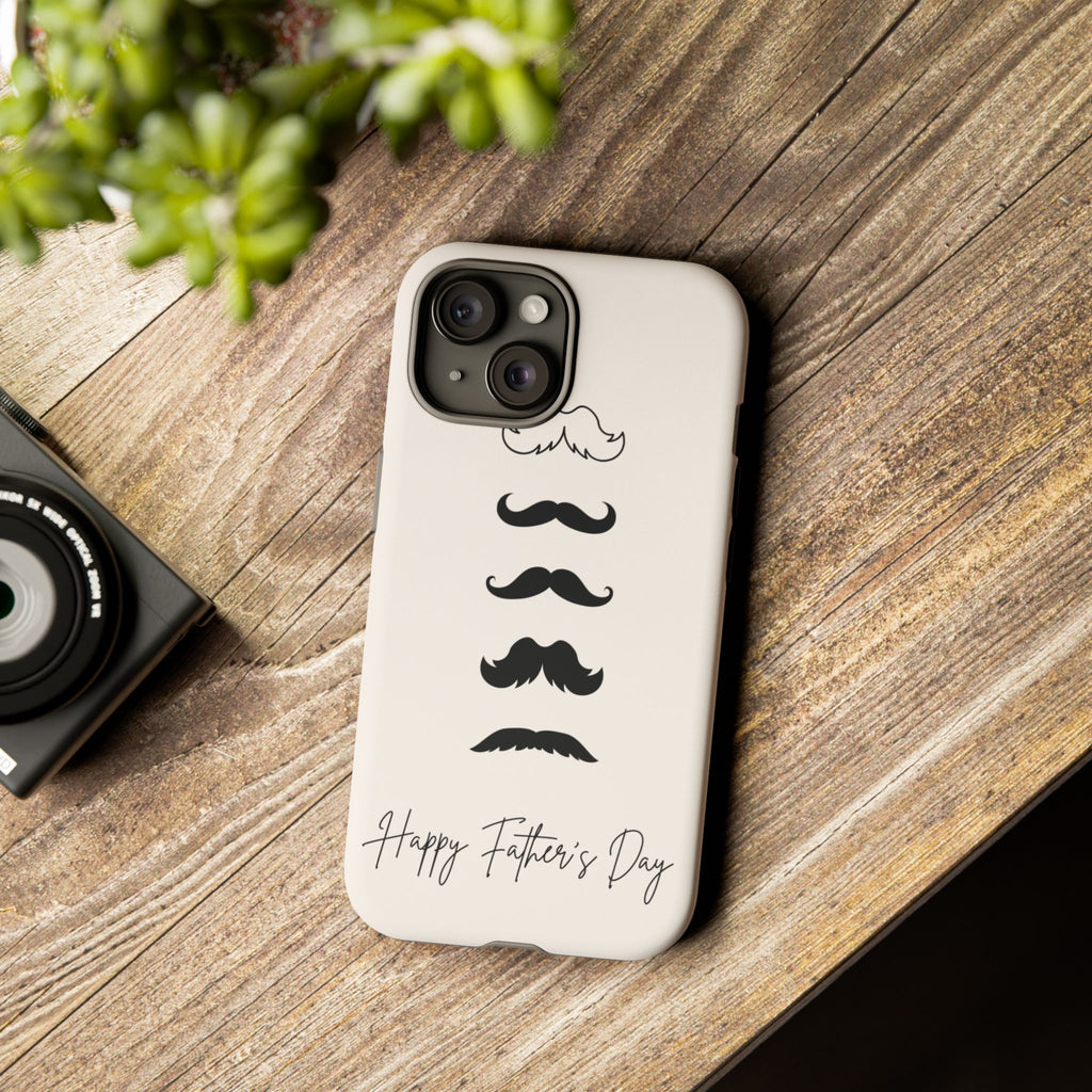 Father's Day Moustache Case
