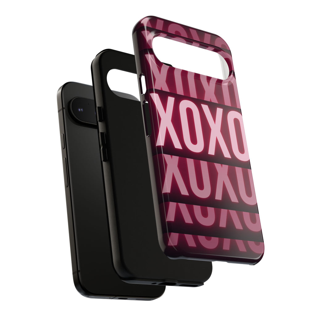 Neon Affection Phone Case — Glow Dark Aesthetic Cover
