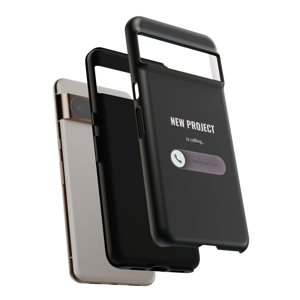 New Project Is Calling Phone Case — Entrepreneur Dark Bold