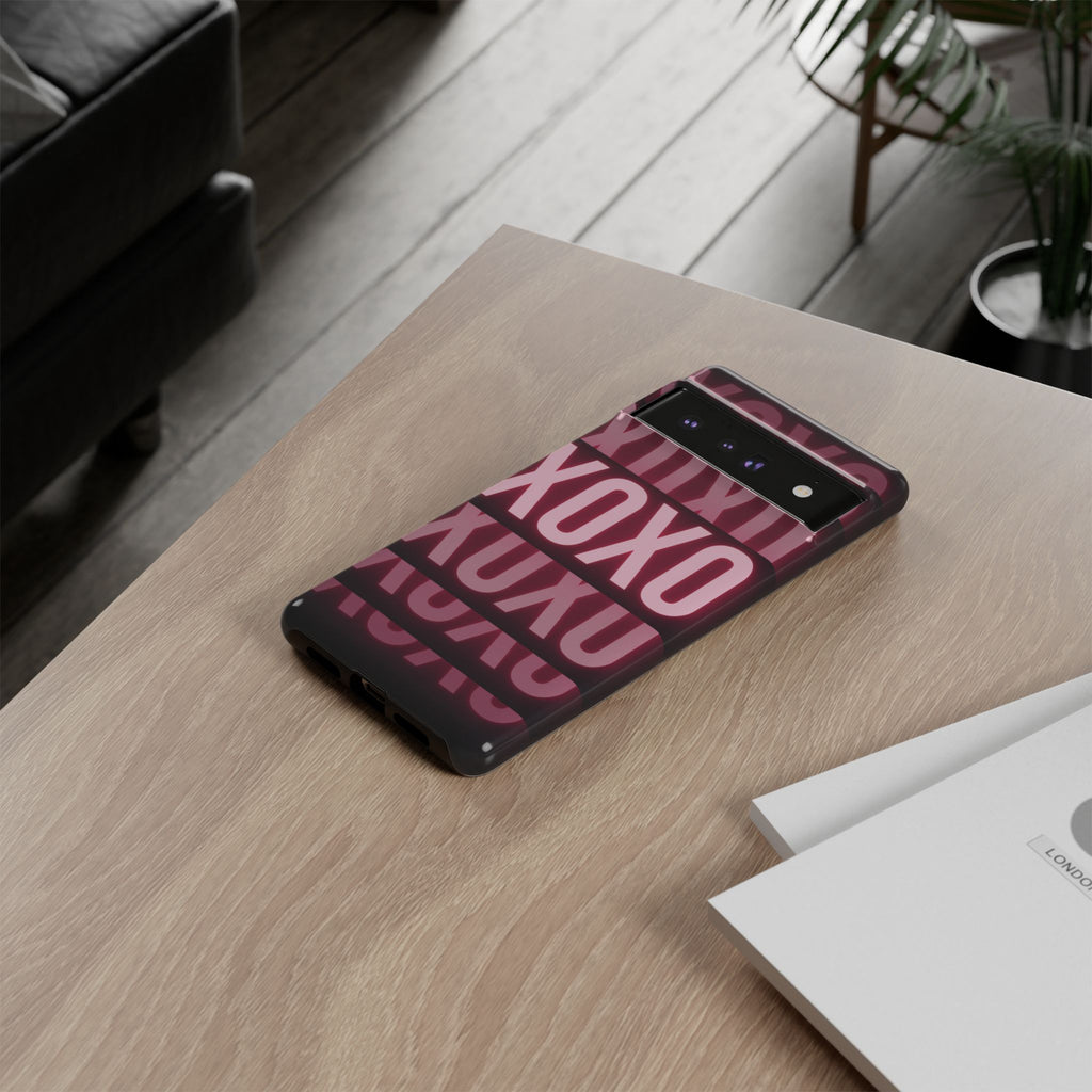 Neon Affection Phone Case — Glow Dark Aesthetic Cover