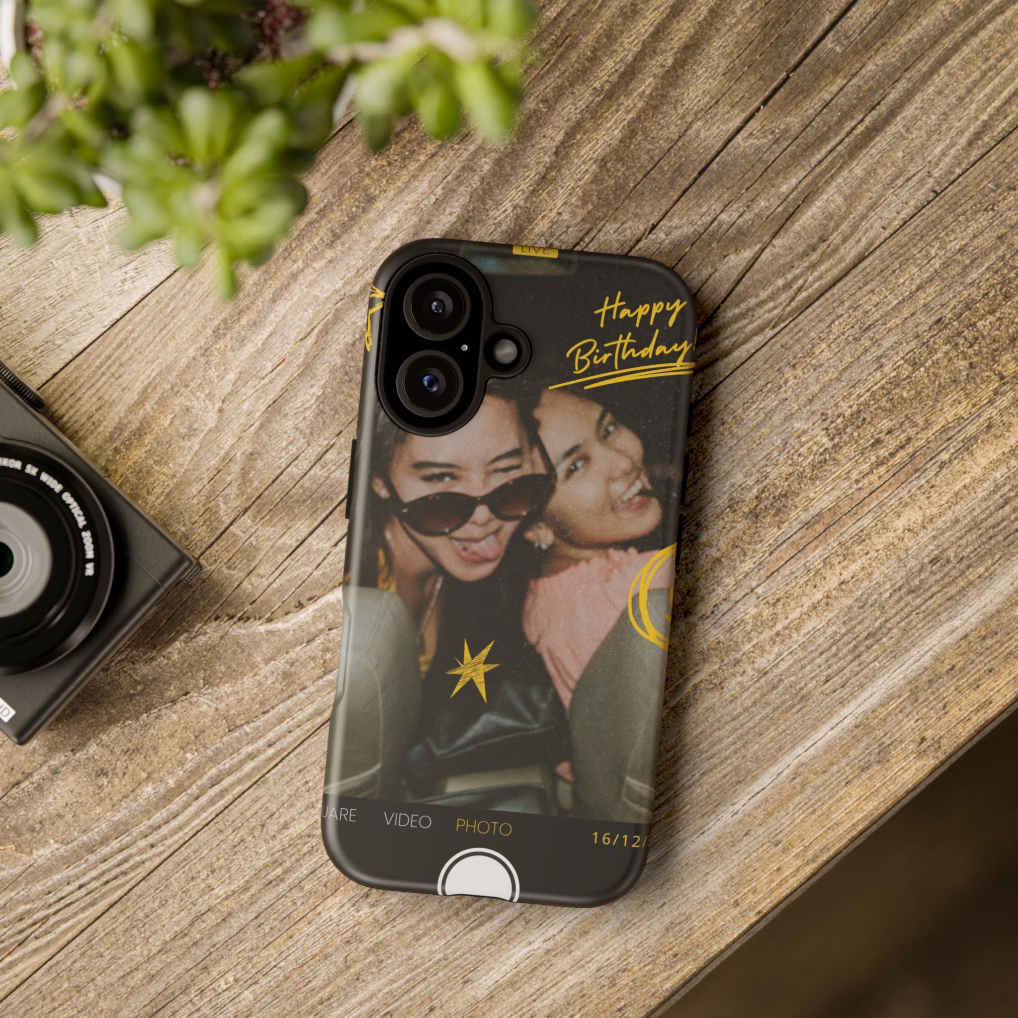 Happy Birthday Custom Photo Case