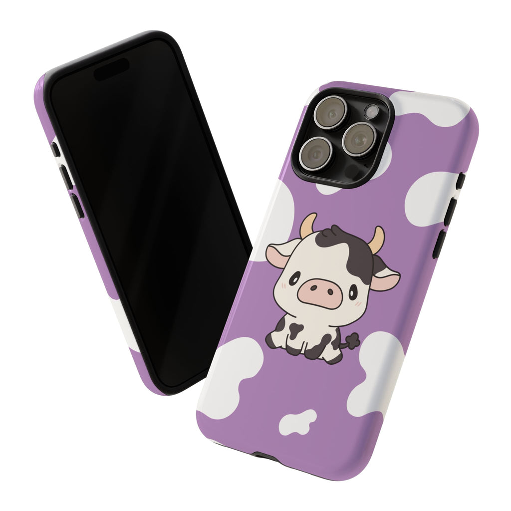 Lavender Moo-d Aesthetic Phone Case — Pastel Purple Design