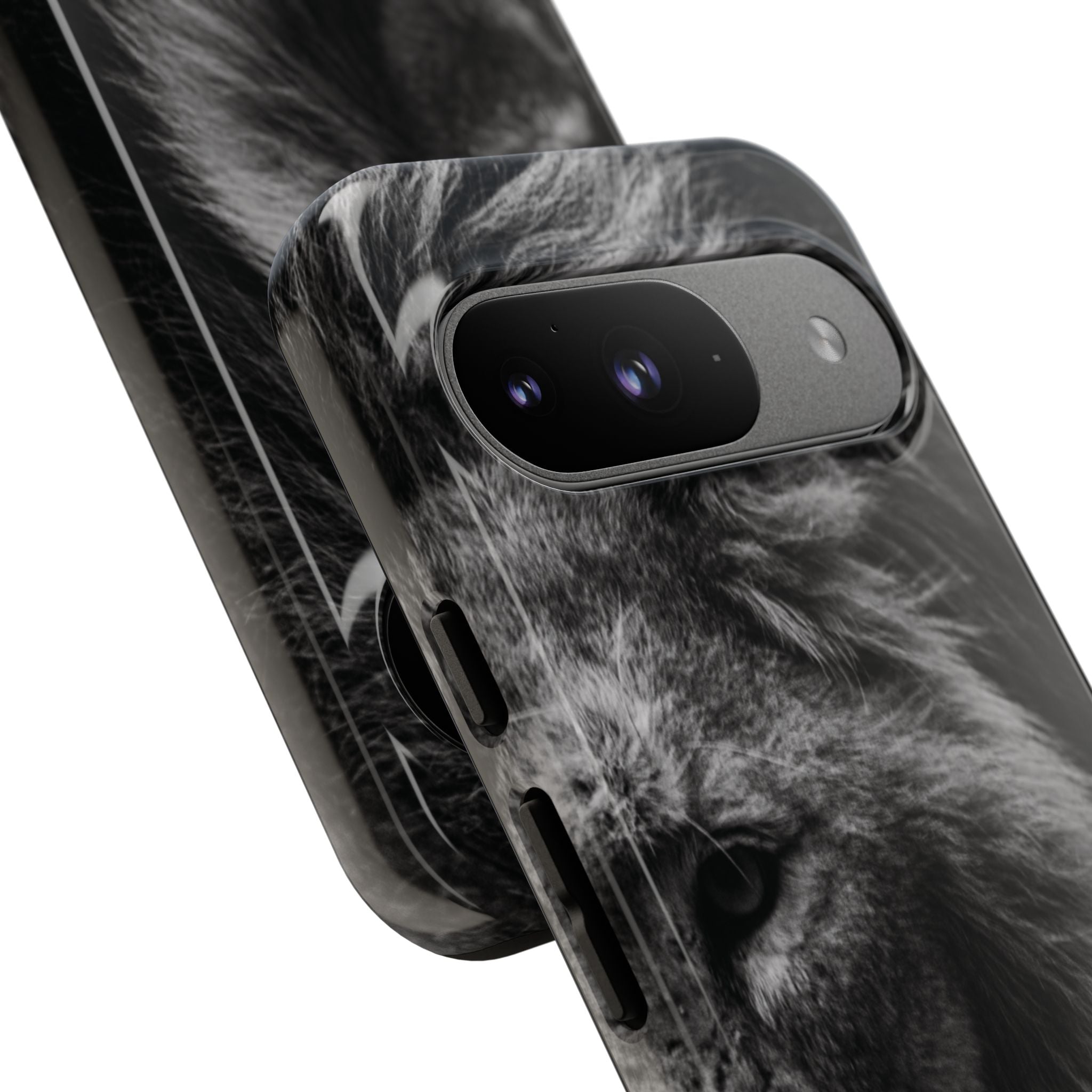 King Lion Phone Case — Majestic Wildlife Aesthetic Cover