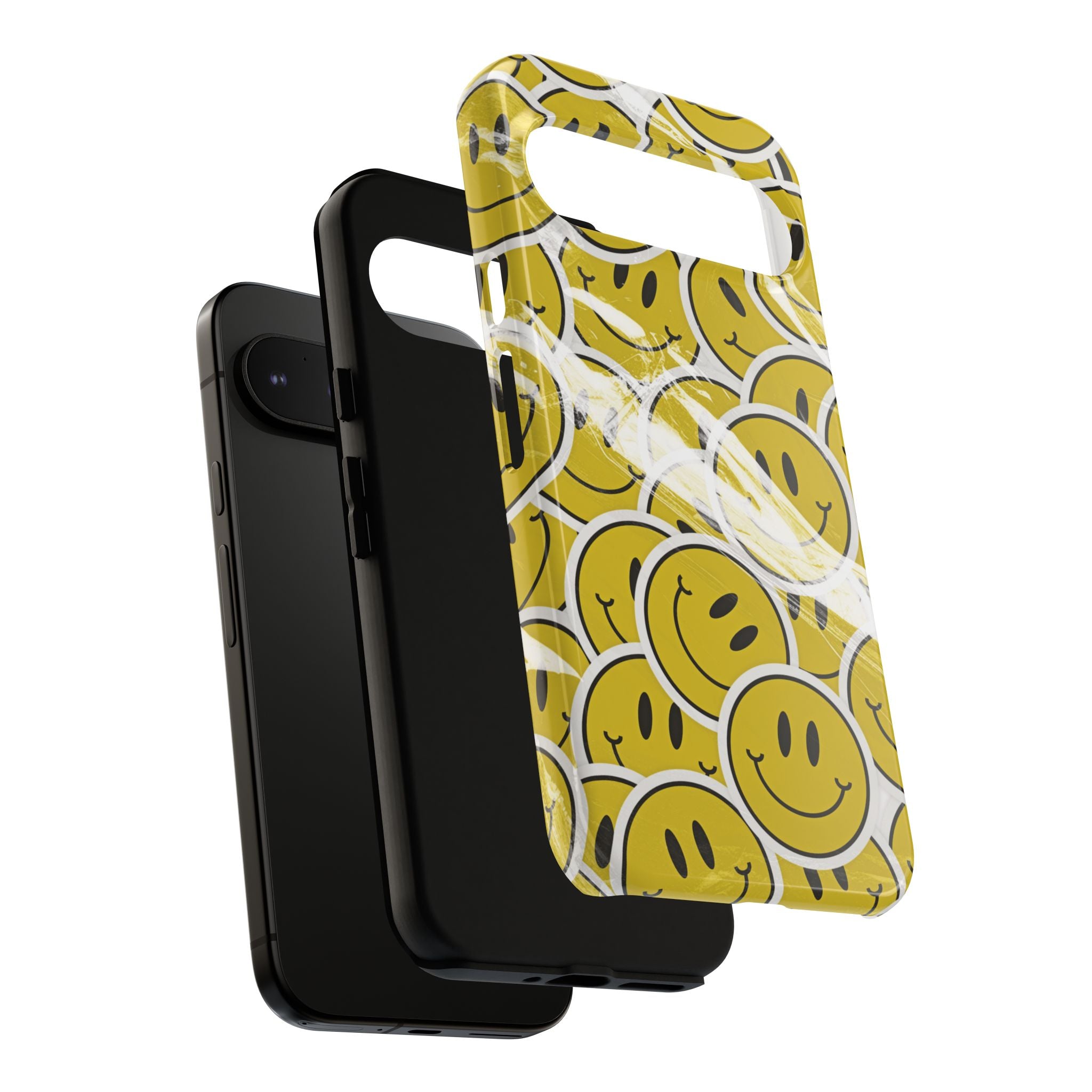Smiley Face Phone Case — Happy Colorful Aesthetic Cover