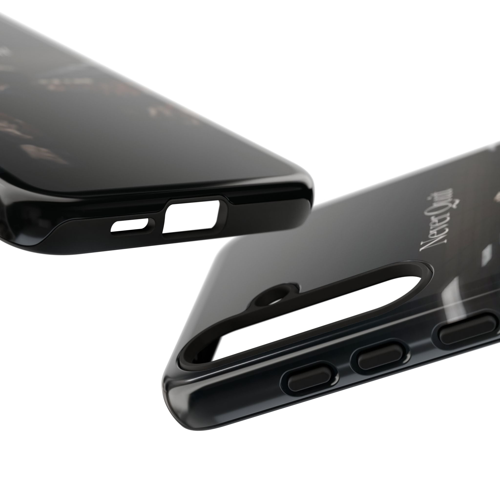 Never Quit Phone Case — Leader Crowd Dark Inspirational