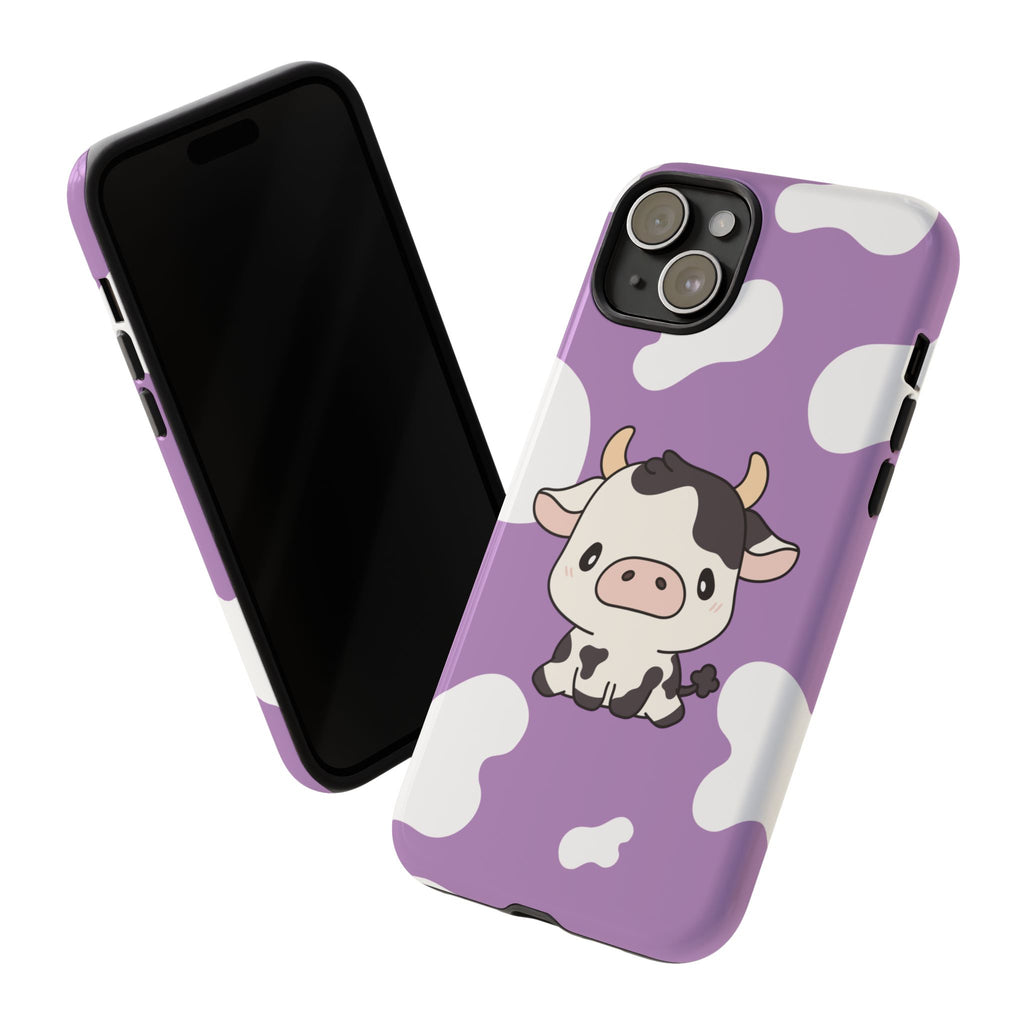Lavender Moo-d Aesthetic Phone Case — Pastel Purple Design