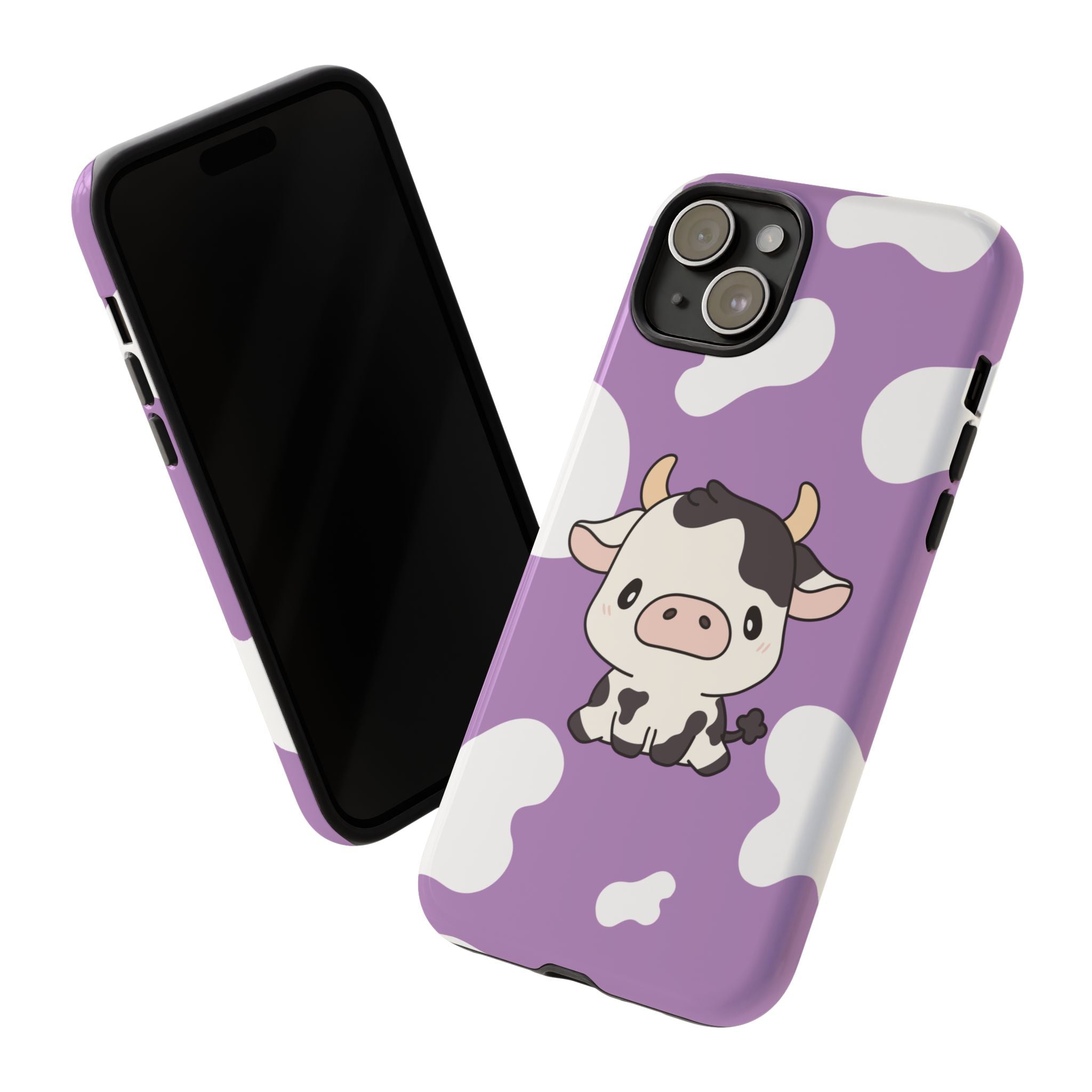 Lavender Moo-d Aesthetic Phone Case — Pastel Purple Design
