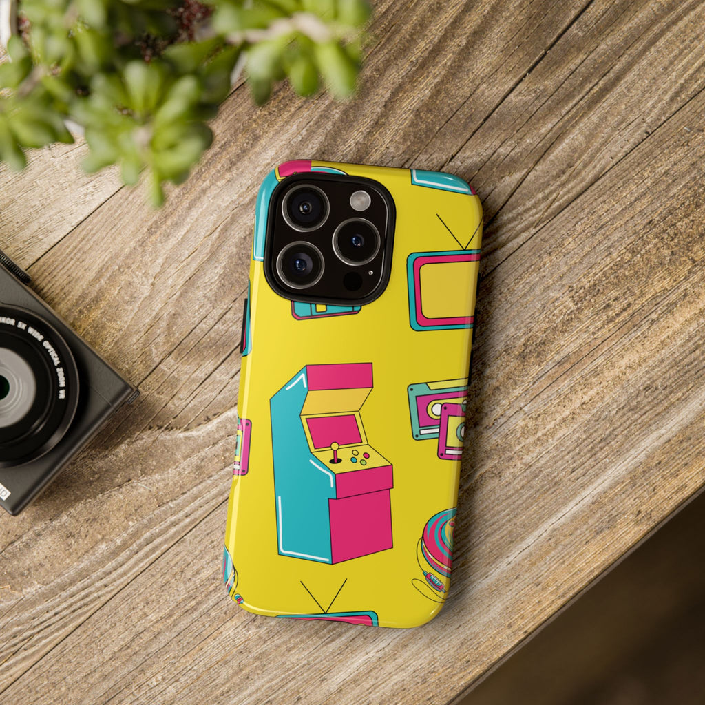 Retro Rewind Phone Case — 80s Nostalgic Gaming Design
